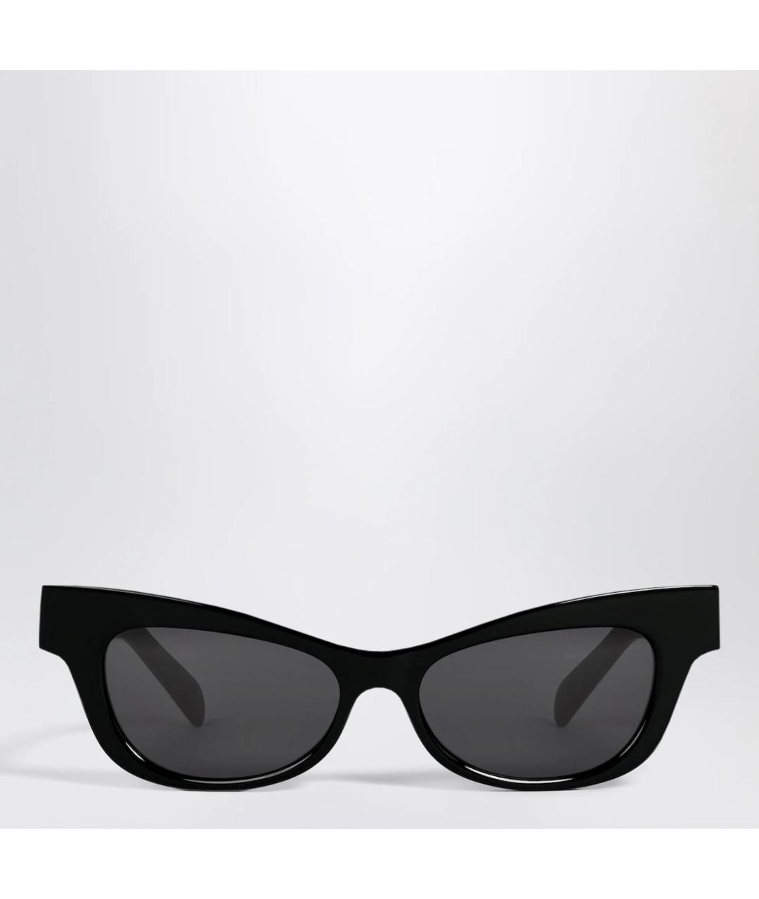 CELINE Черные пластиковые солнцезащитные очки, фото 3