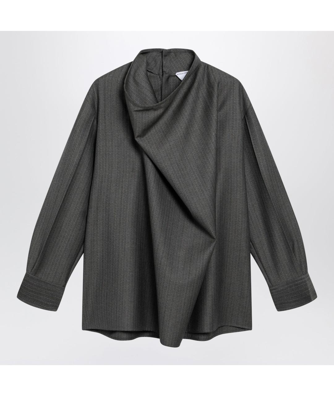 BOTTEGA VENETA Мульти шерстяная блузы, фото 3