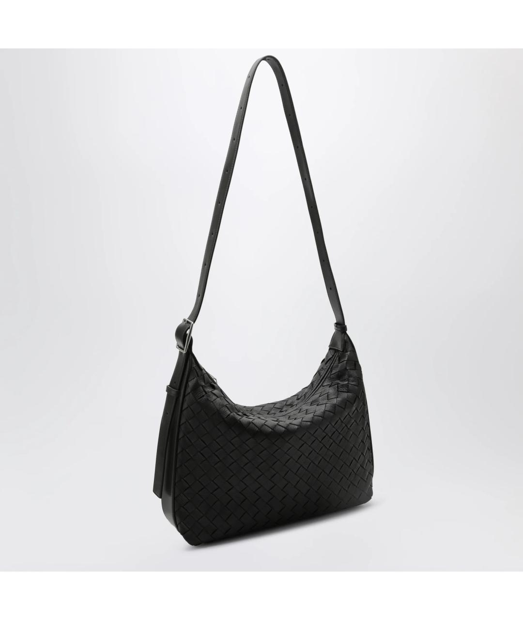 BOTTEGA VENETA Коричневая кожаная сумка на плечо, фото 2