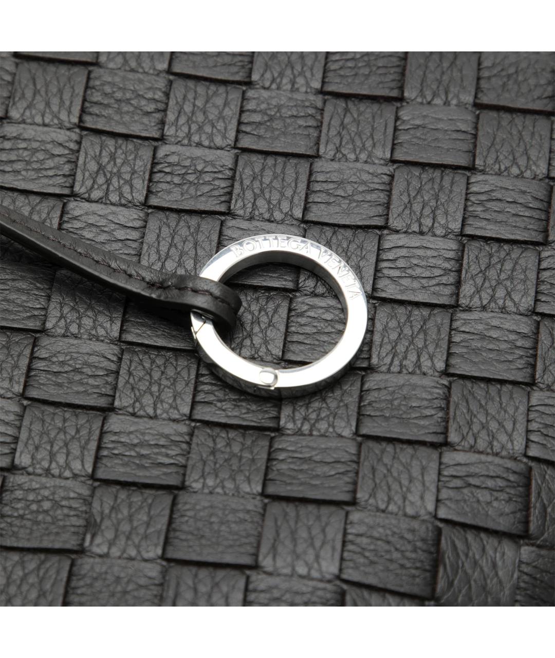 BOTTEGA VENETA Коричневая кожаная сумка на плечо, фото 5