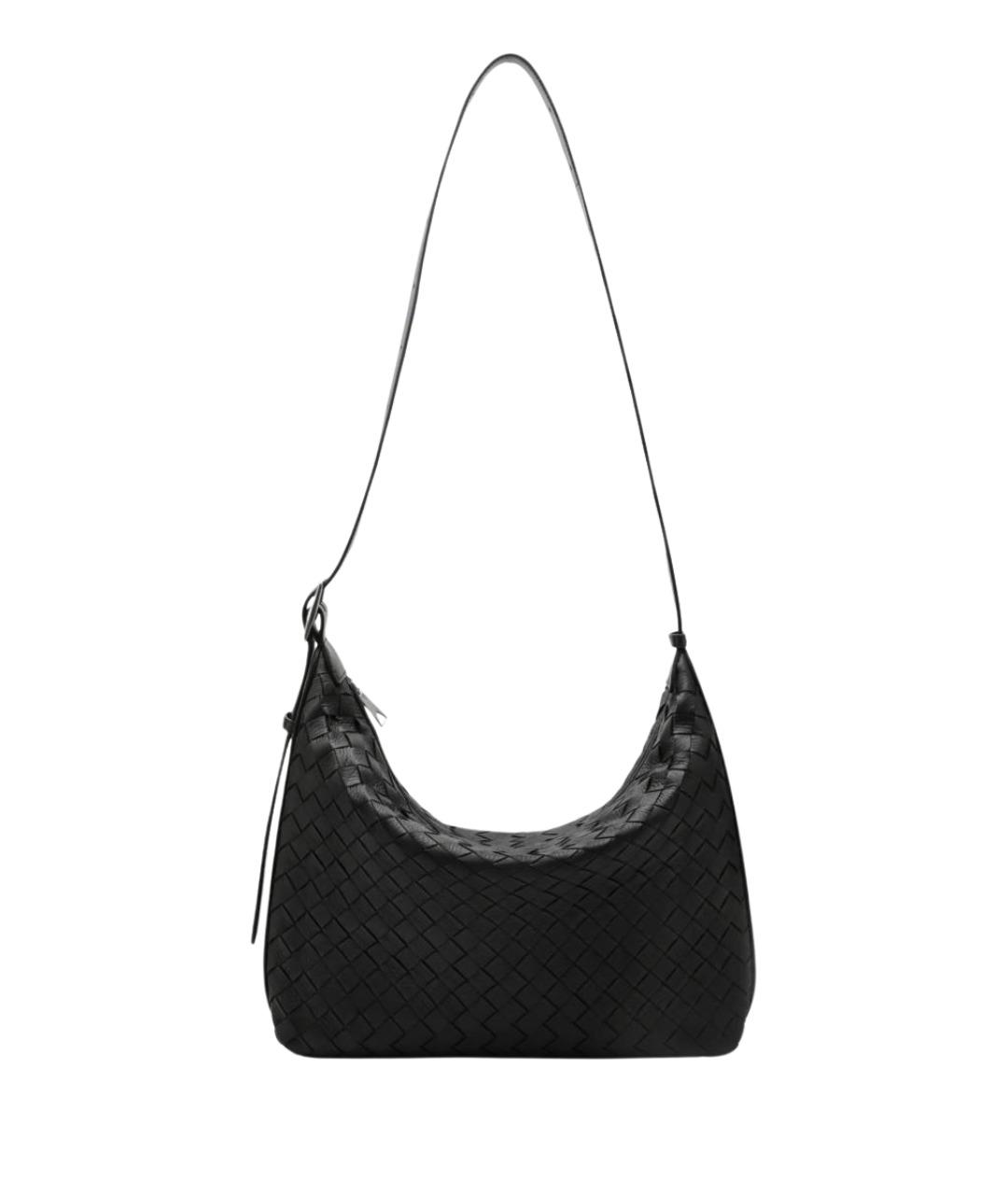 BOTTEGA VENETA Коричневая кожаная сумка на плечо, фото 1