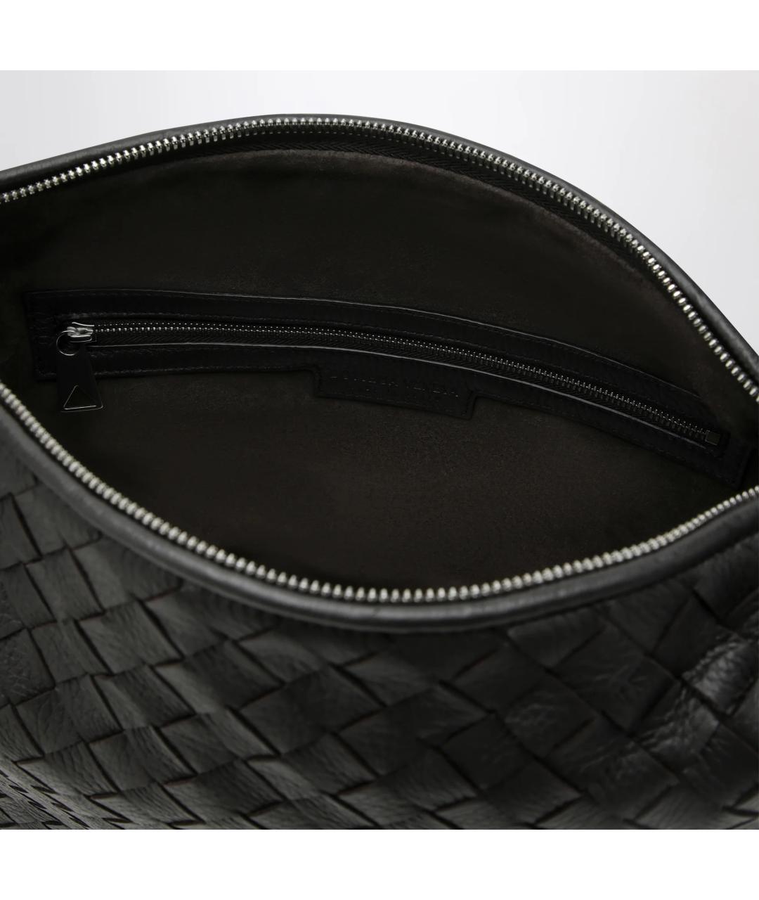 BOTTEGA VENETA Коричневая кожаная сумка на плечо, фото 4