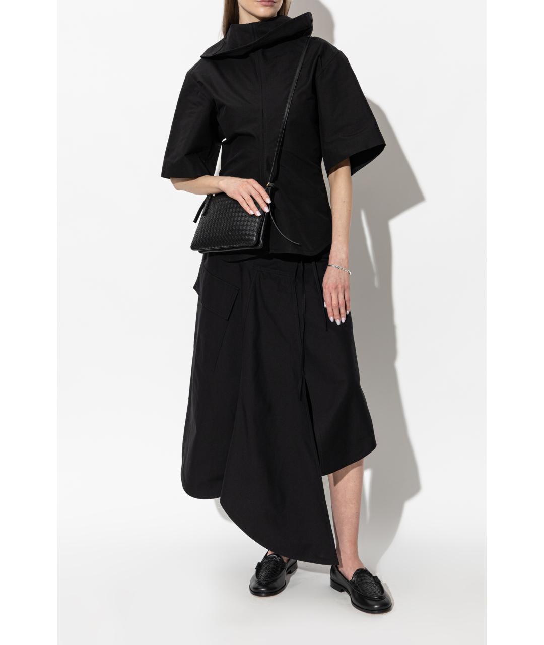 BOTTEGA VENETA Черные кожаные лоферы, фото 3