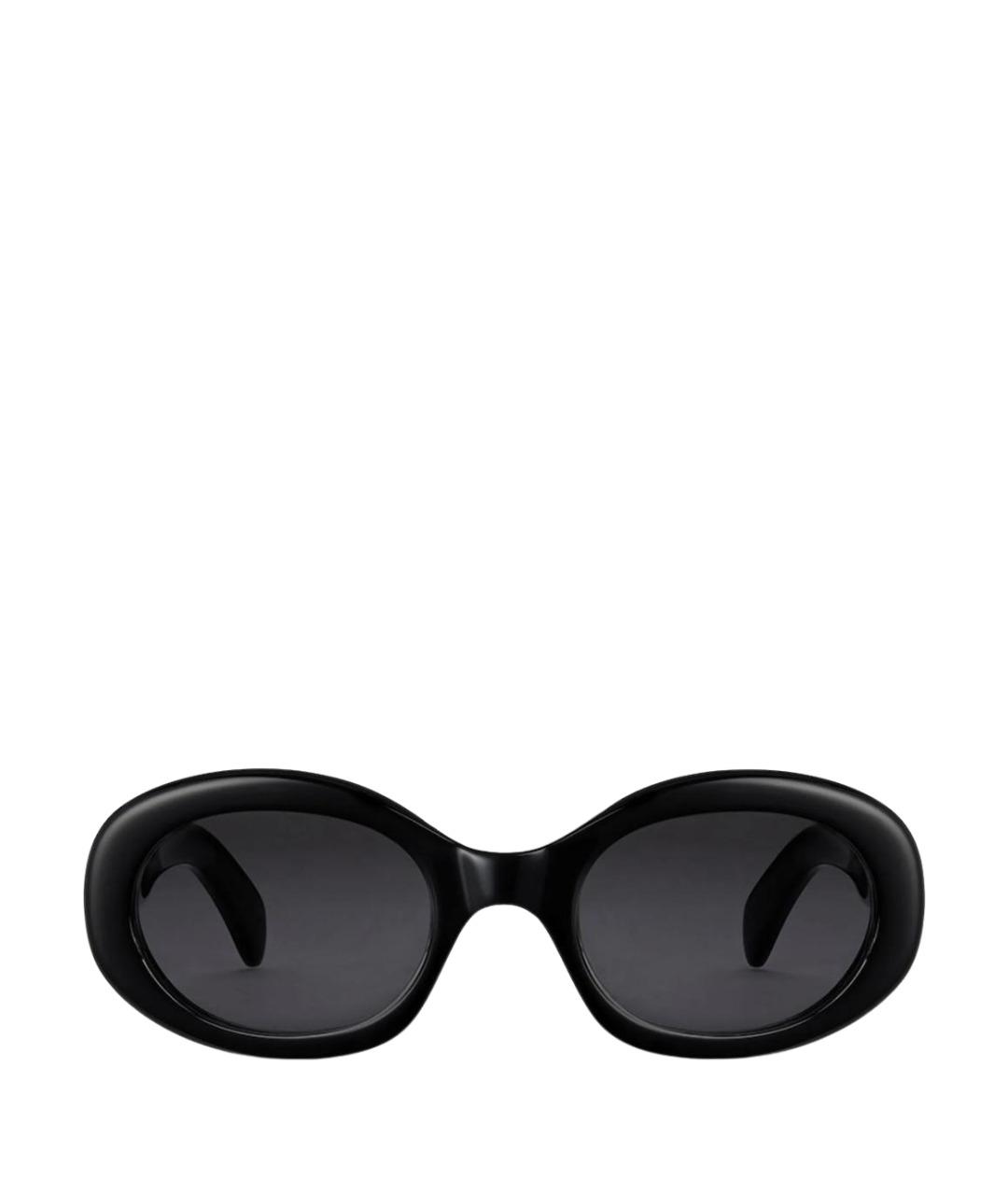 CELINE Черные пластиковые солнцезащитные очки, фото 1