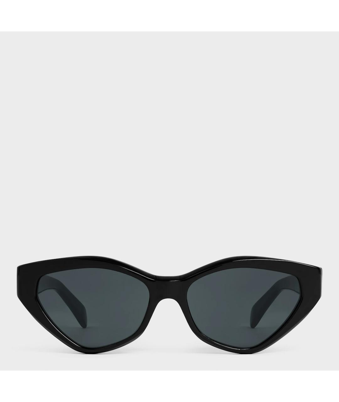 CELINE Черные пластиковые солнцезащитные очки, фото 3