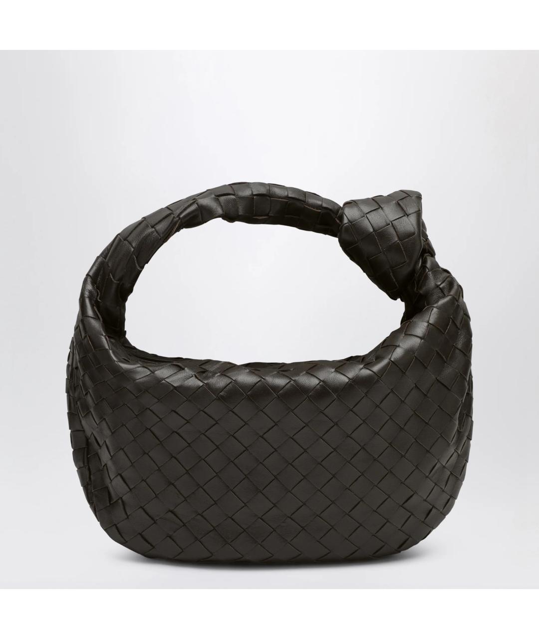 BOTTEGA VENETA Коричневая кожаная сумка через плечо, фото 3