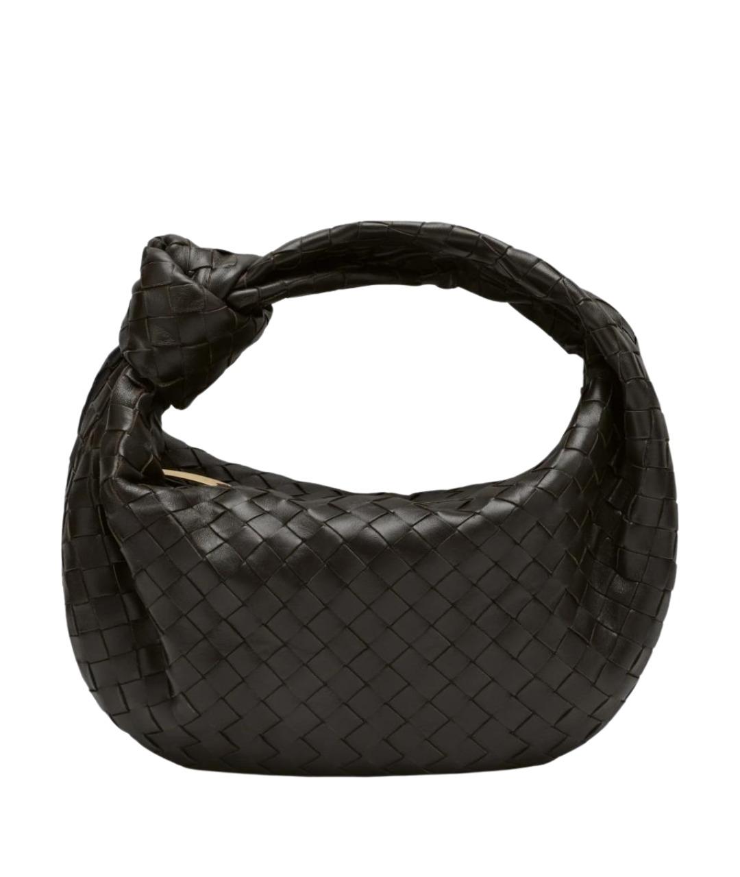 BOTTEGA VENETA Коричневая кожаная сумка через плечо, фото 1