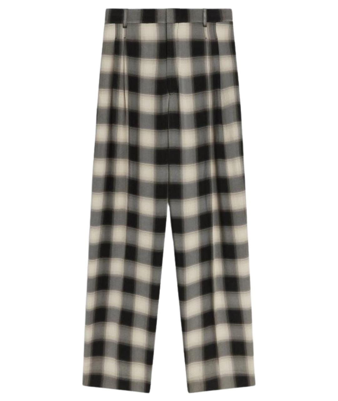 PHOEBE PHILO Мульти вискозные прямые брюки, фото 1