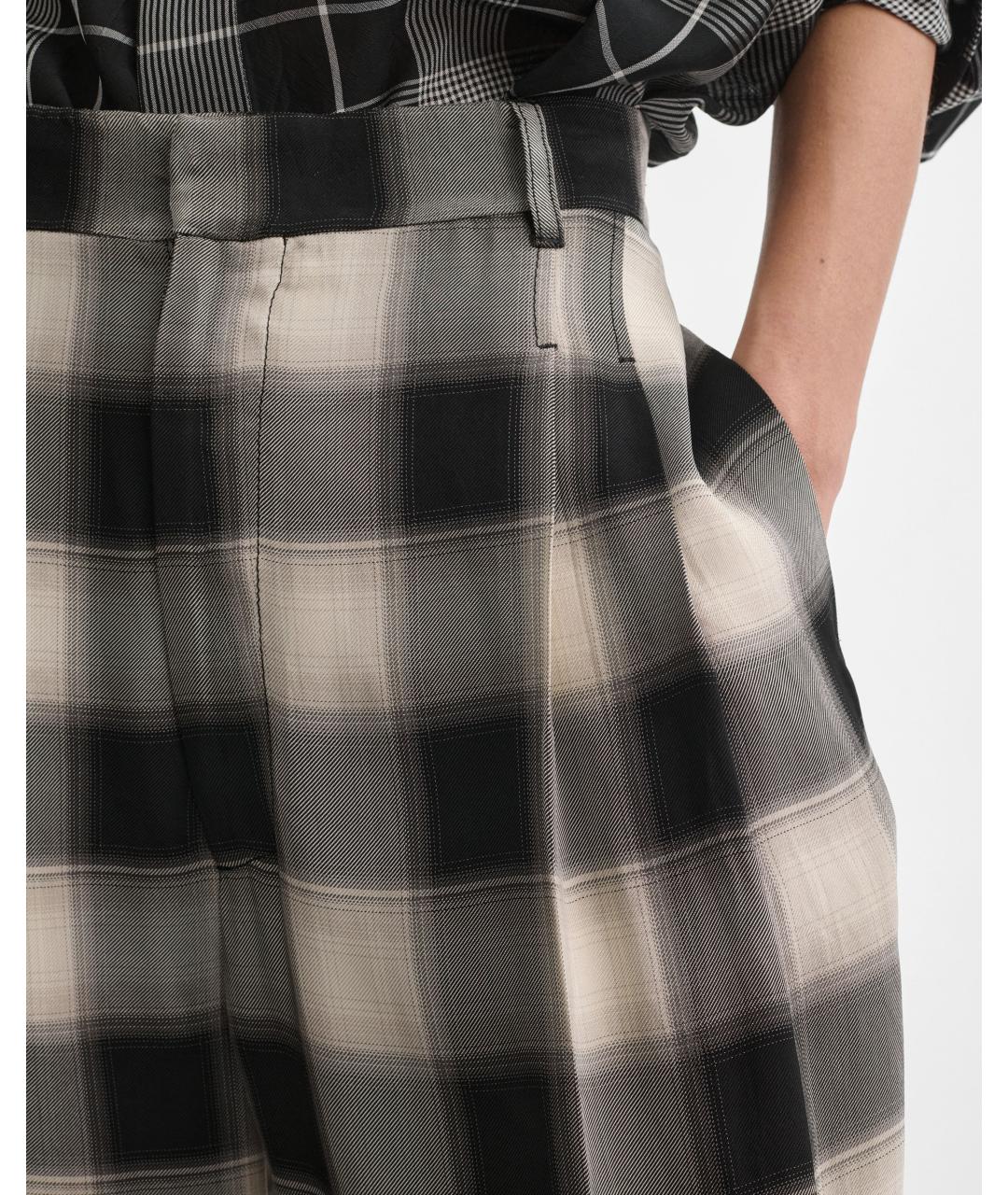 PHOEBE PHILO Мульти вискозные прямые брюки, фото 4