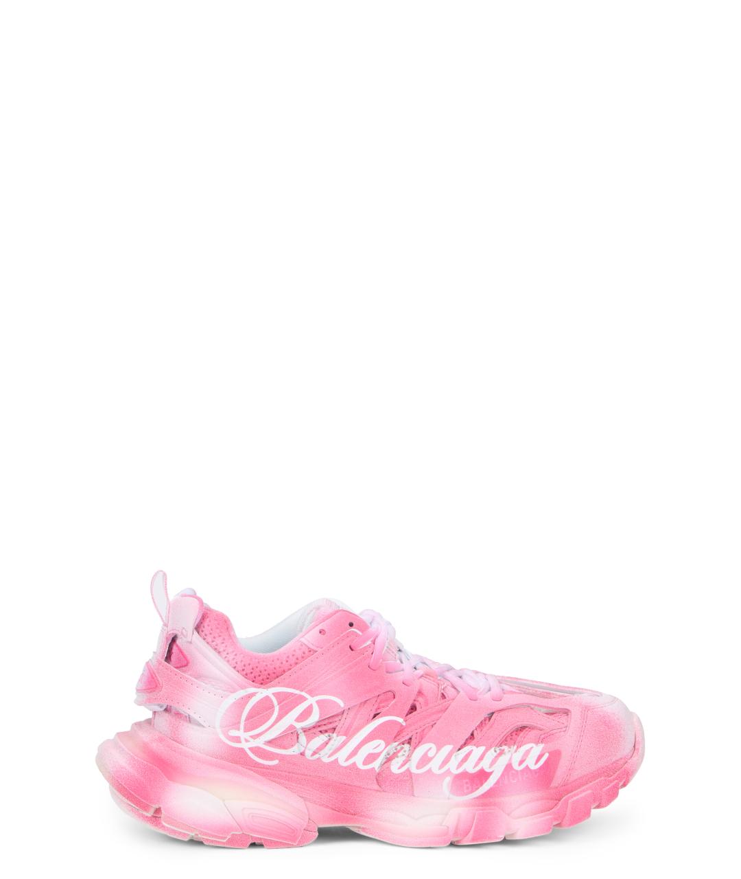 BALENCIAGA Розовые синтетические кроссовки, фото 6