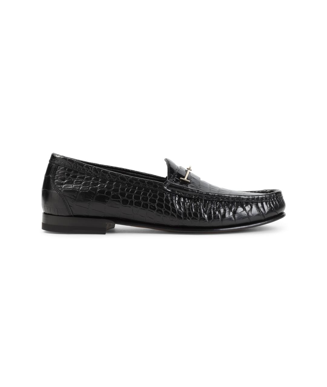 TOM FORD Черные кожаные лоферы, фото 6