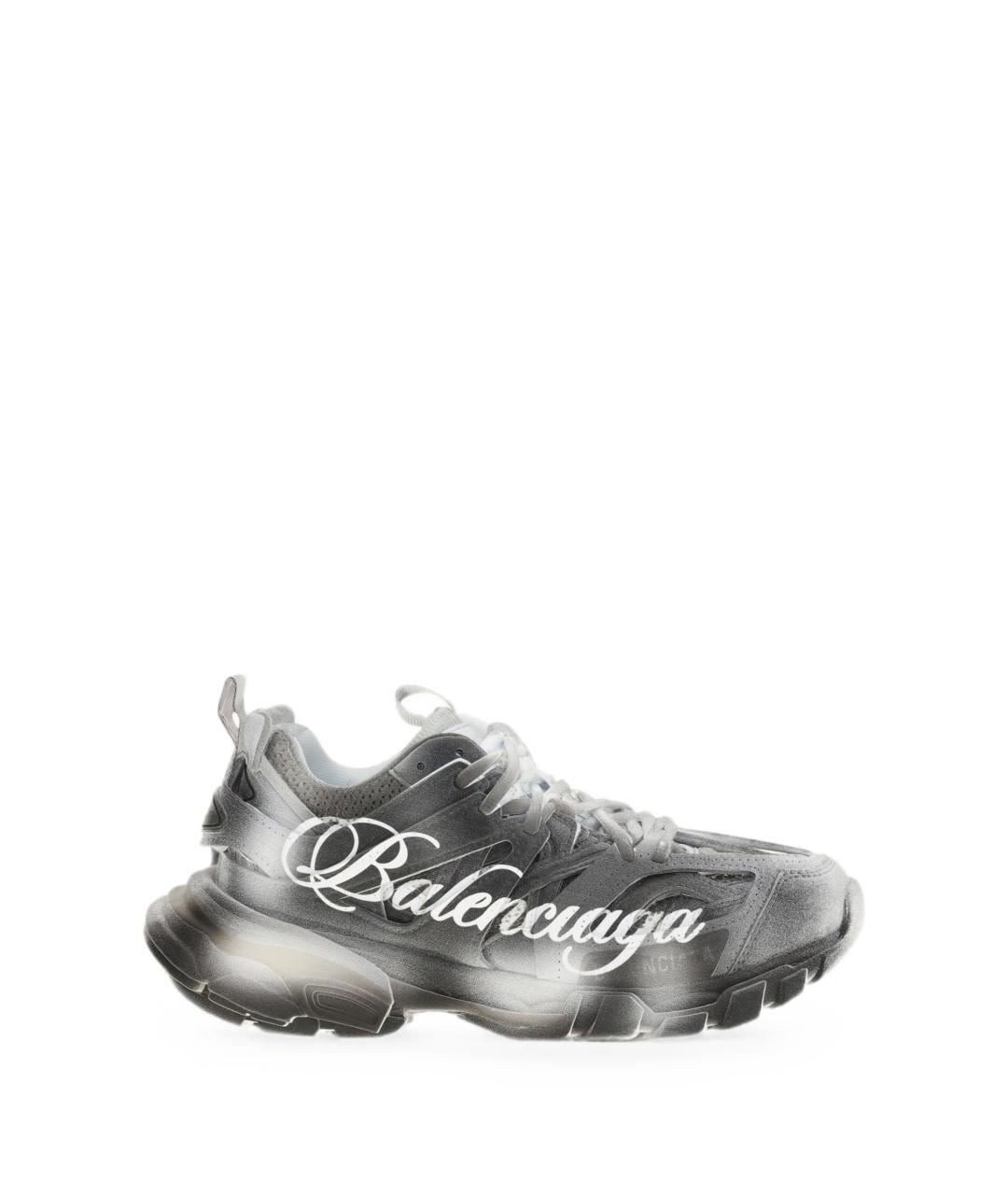BALENCIAGA Серые синтетические кроссовки, фото 6