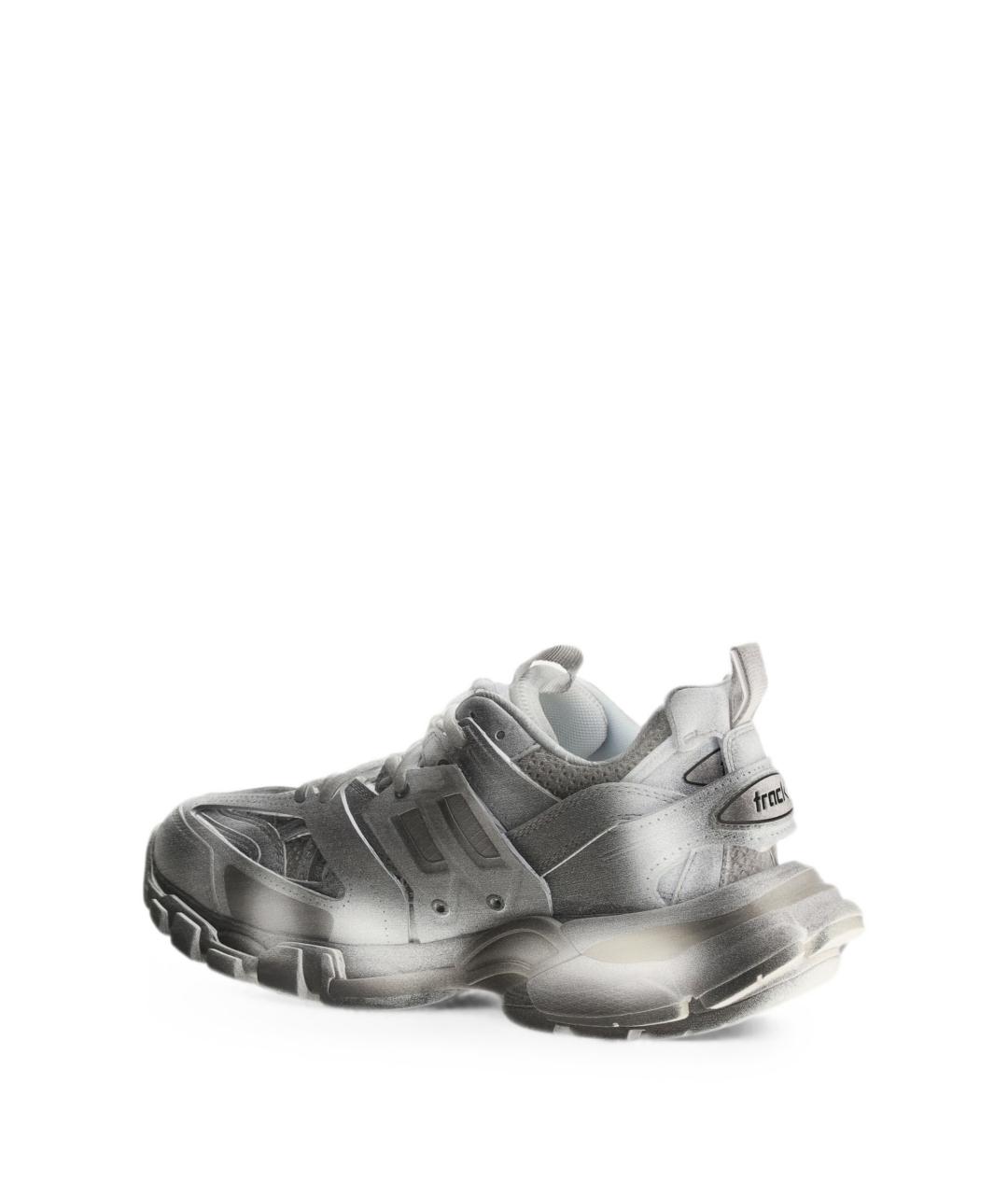 BALENCIAGA Серые синтетические кроссовки, фото 2