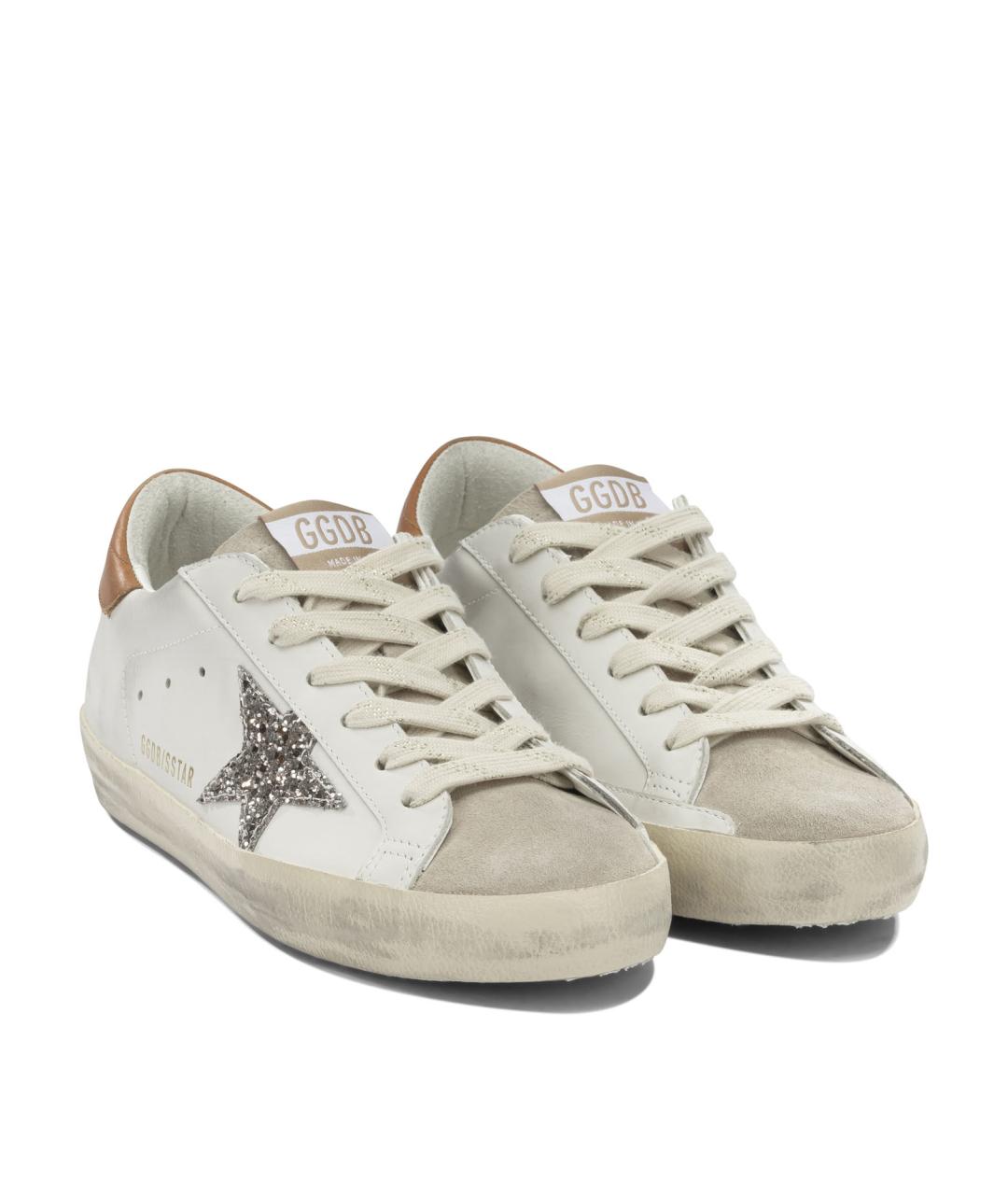 GOLDEN GOOSE Белые кеды, фото 5