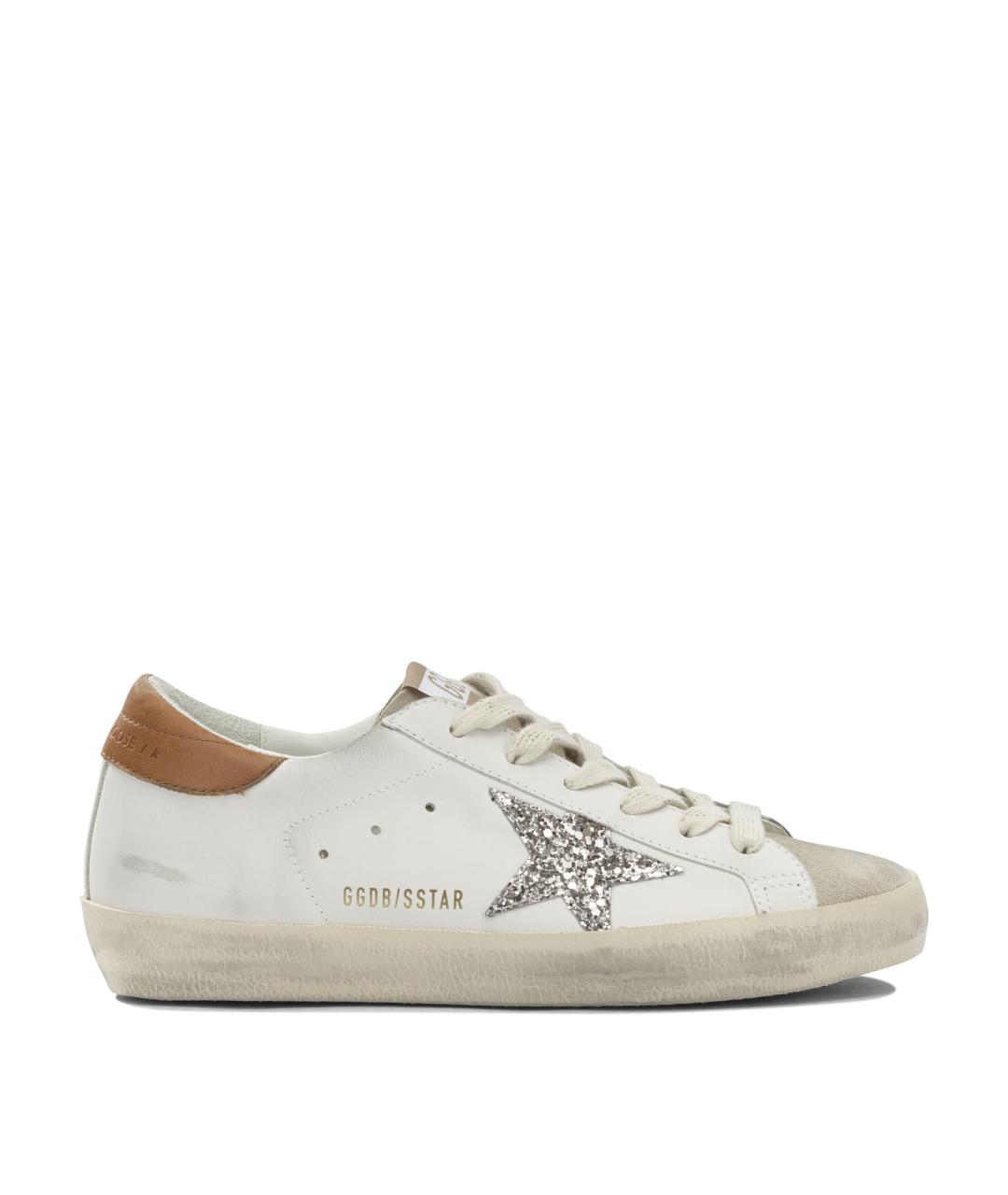 GOLDEN GOOSE Белые кеды, фото 1