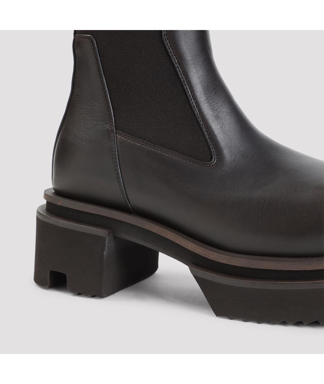 RICK OWENS Кожаные ботинки, фото 5