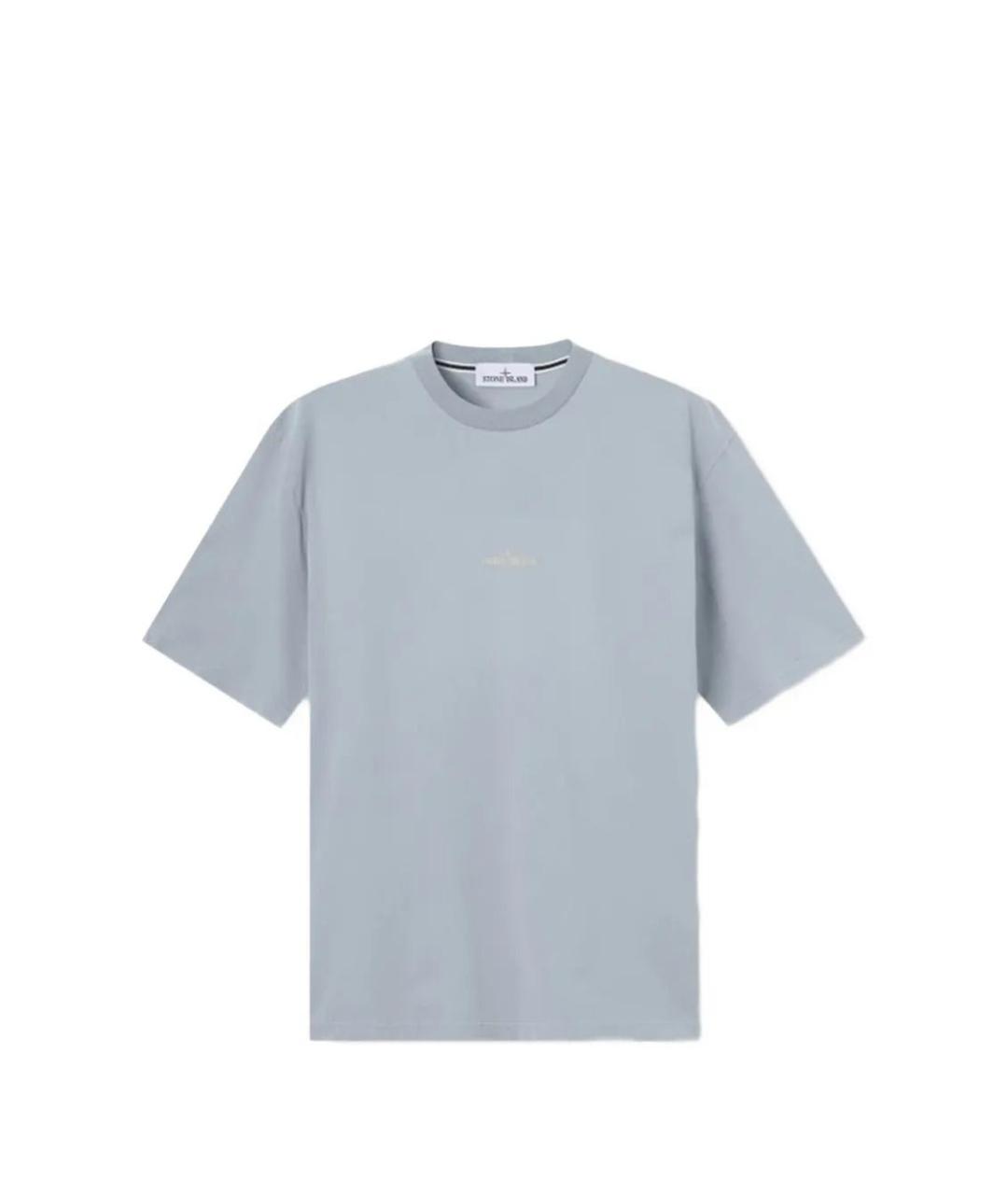 STONE ISLAND Серая футболка, фото 1