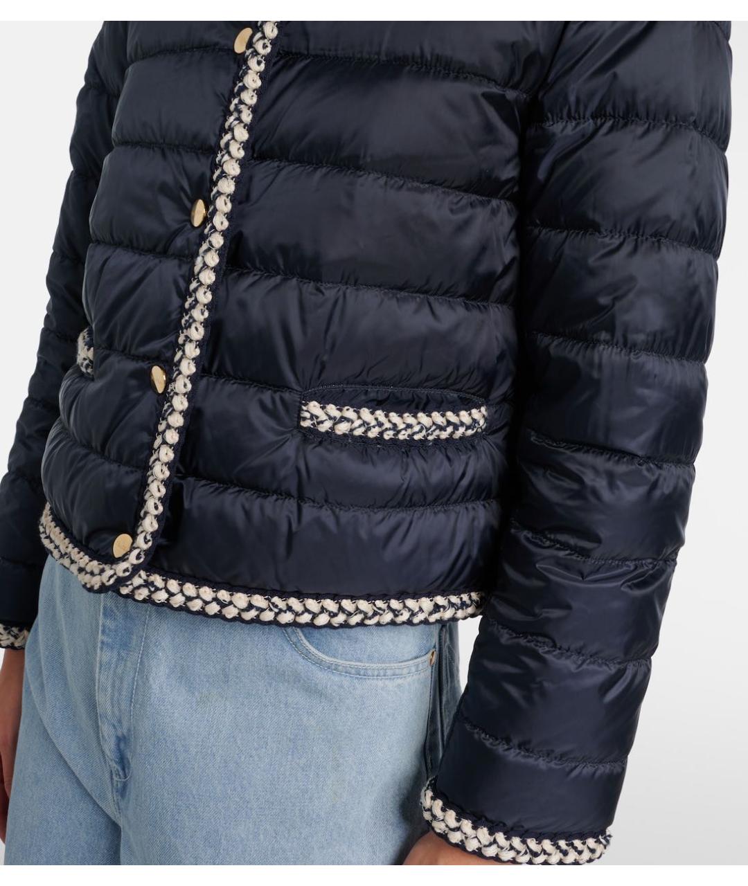 MAX MARA Темно-синяя куртка, фото 4