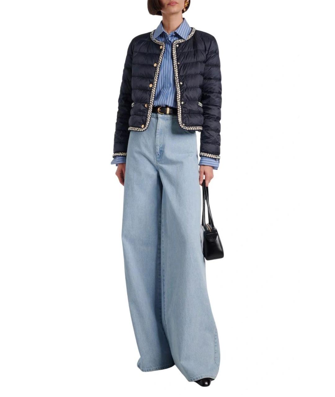 MAX MARA Темно-синяя куртка, фото 2