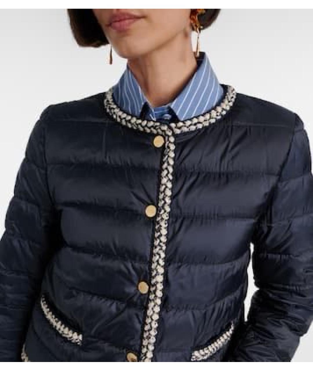 MAX MARA Темно-синяя куртка, фото 5