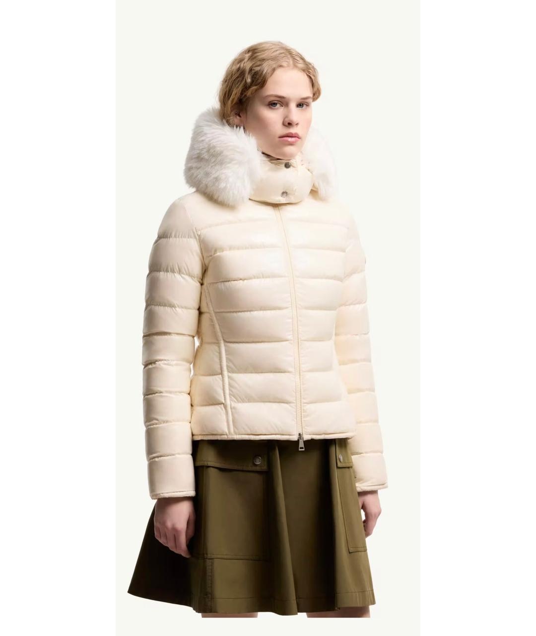 MONCLER Бежевая куртка, фото 2
