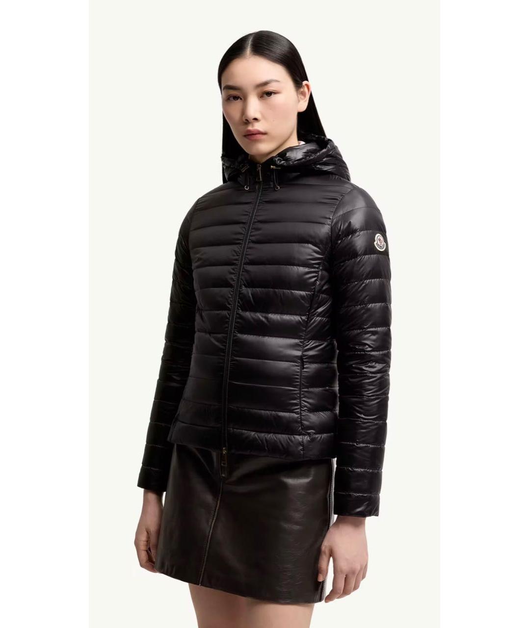 MONCLER Черная куртка, фото 2