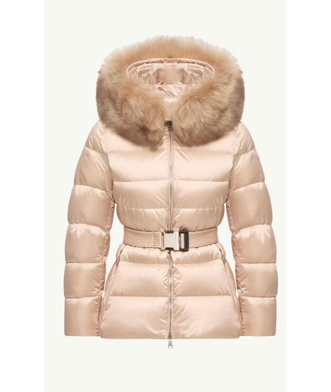 MONCLER Розовая куртка, фото 6