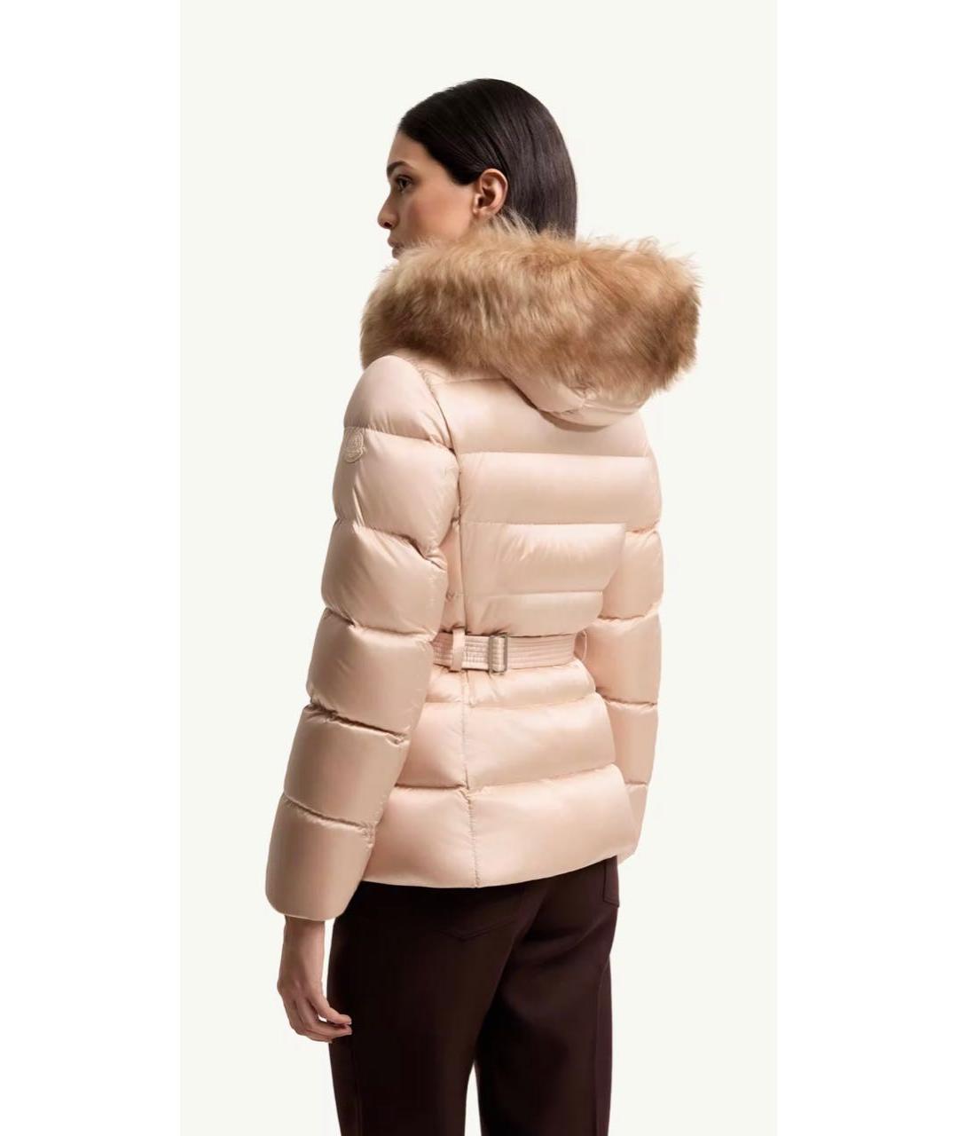 MONCLER Розовая куртка, фото 3
