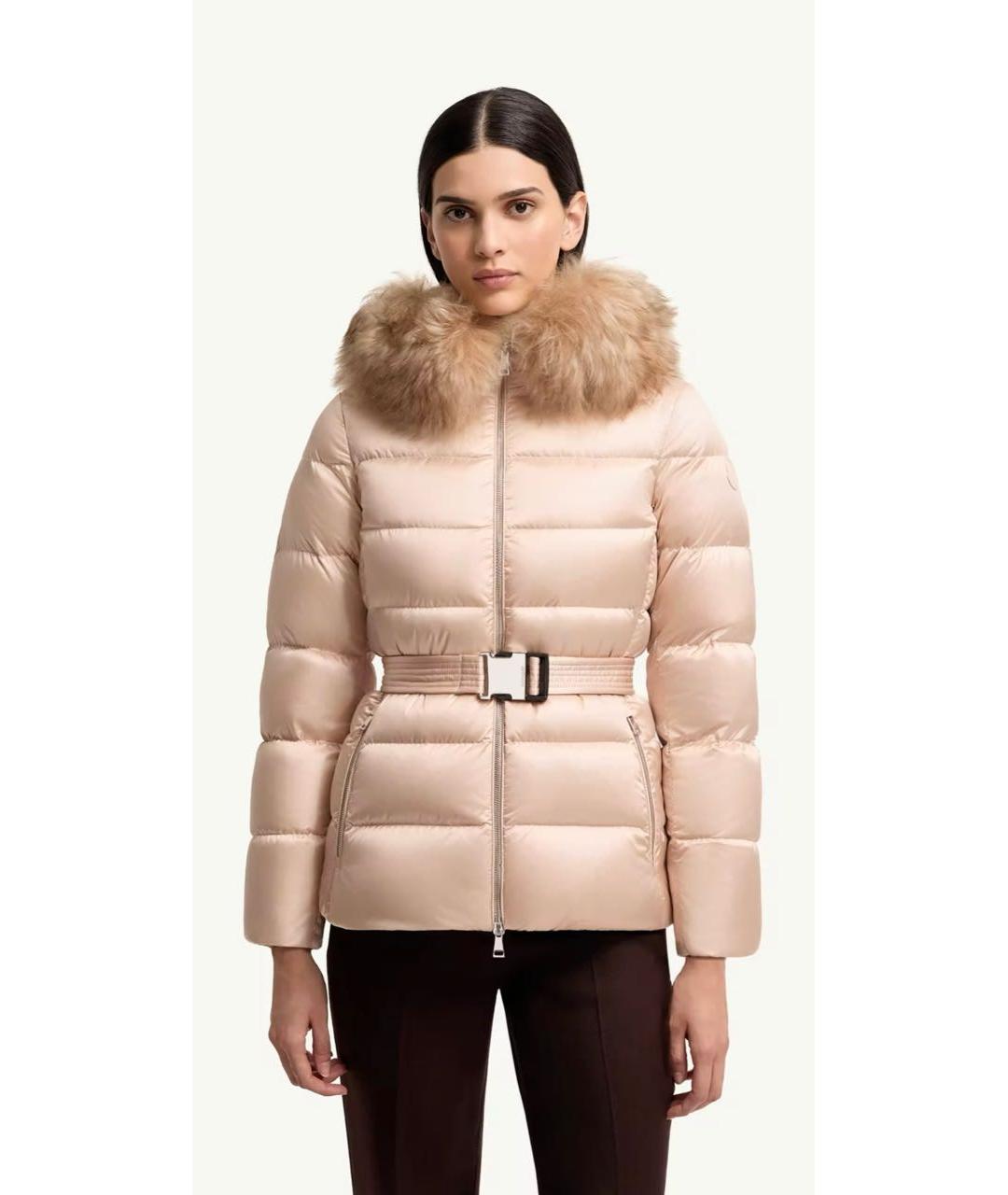 MONCLER Розовая куртка, фото 2