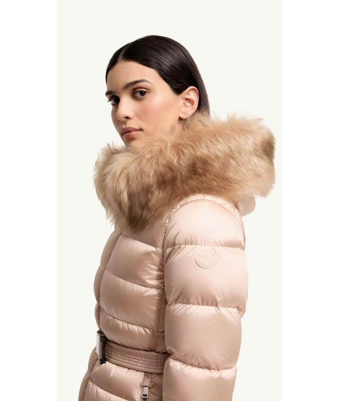 MONCLER Розовая куртка, фото 4