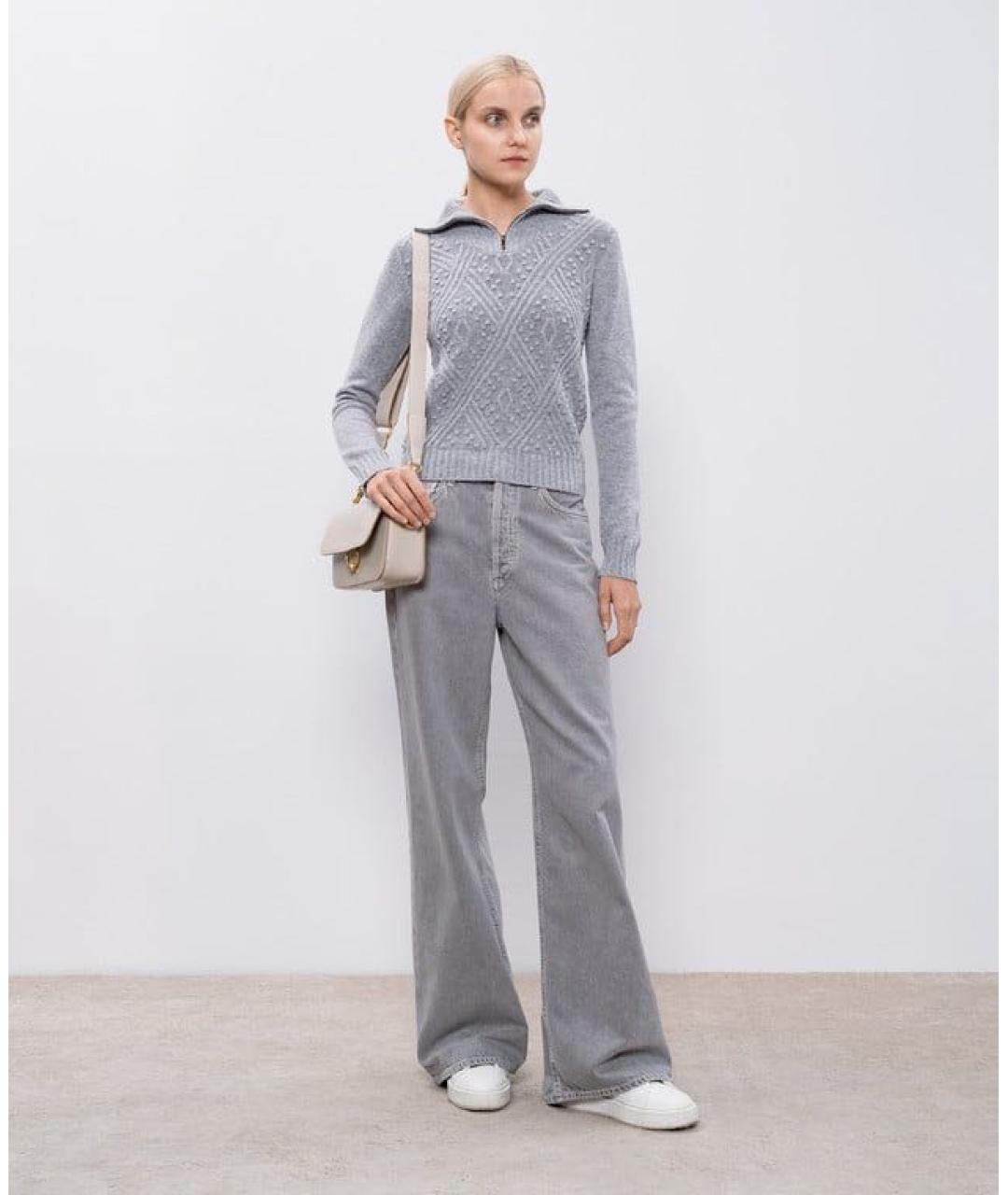 MAX MARA Серый джемпер / свитер, фото 5
