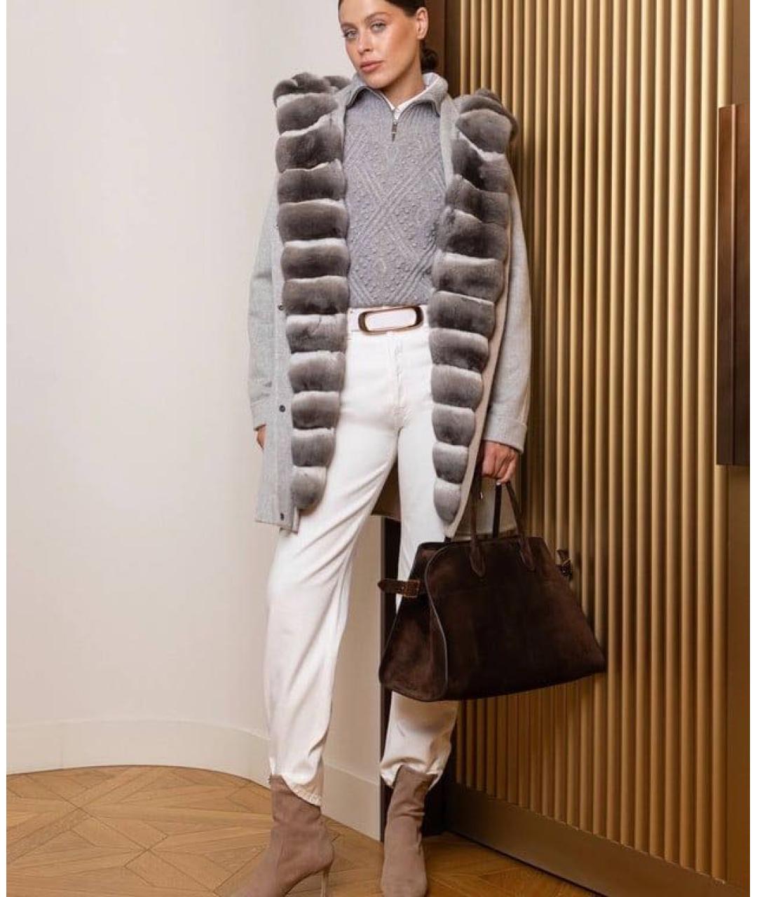 MAX MARA Серый джемпер / свитер, фото 2
