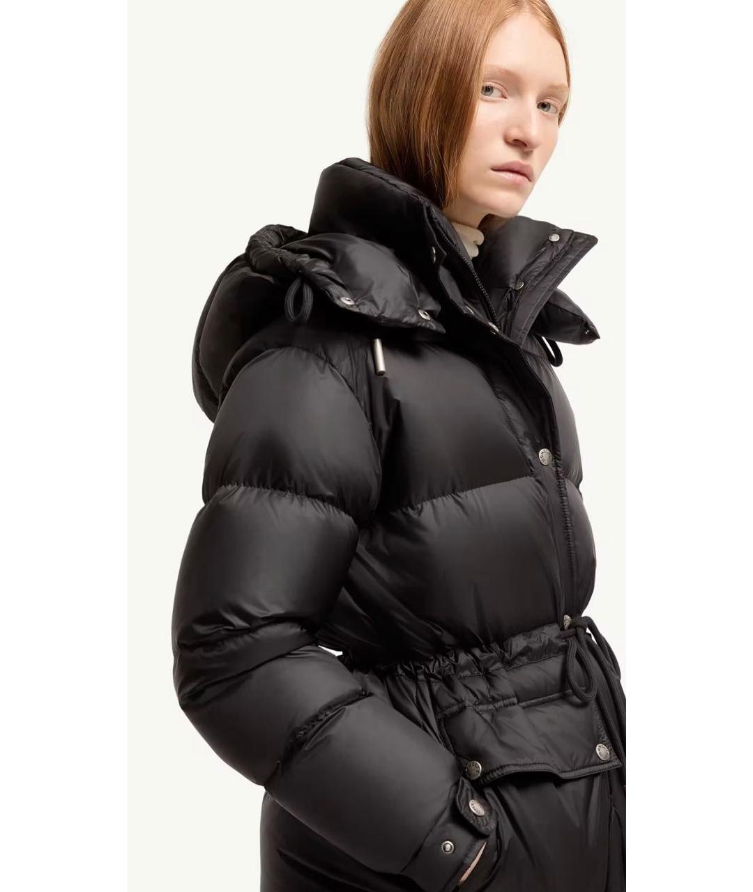 MONCLER Черная куртка, фото 4
