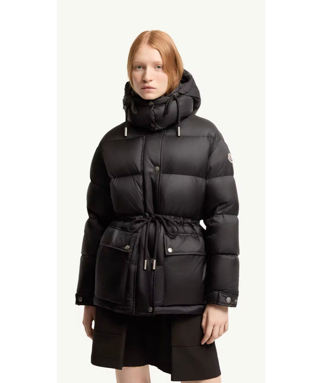 MONCLER Черная куртка, фото 2