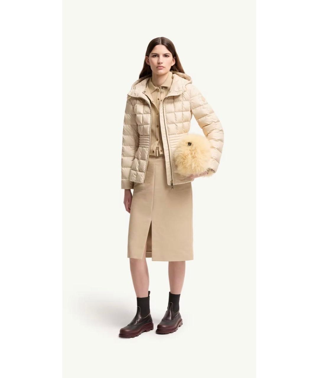 MONCLER Бежевая куртка, фото 6