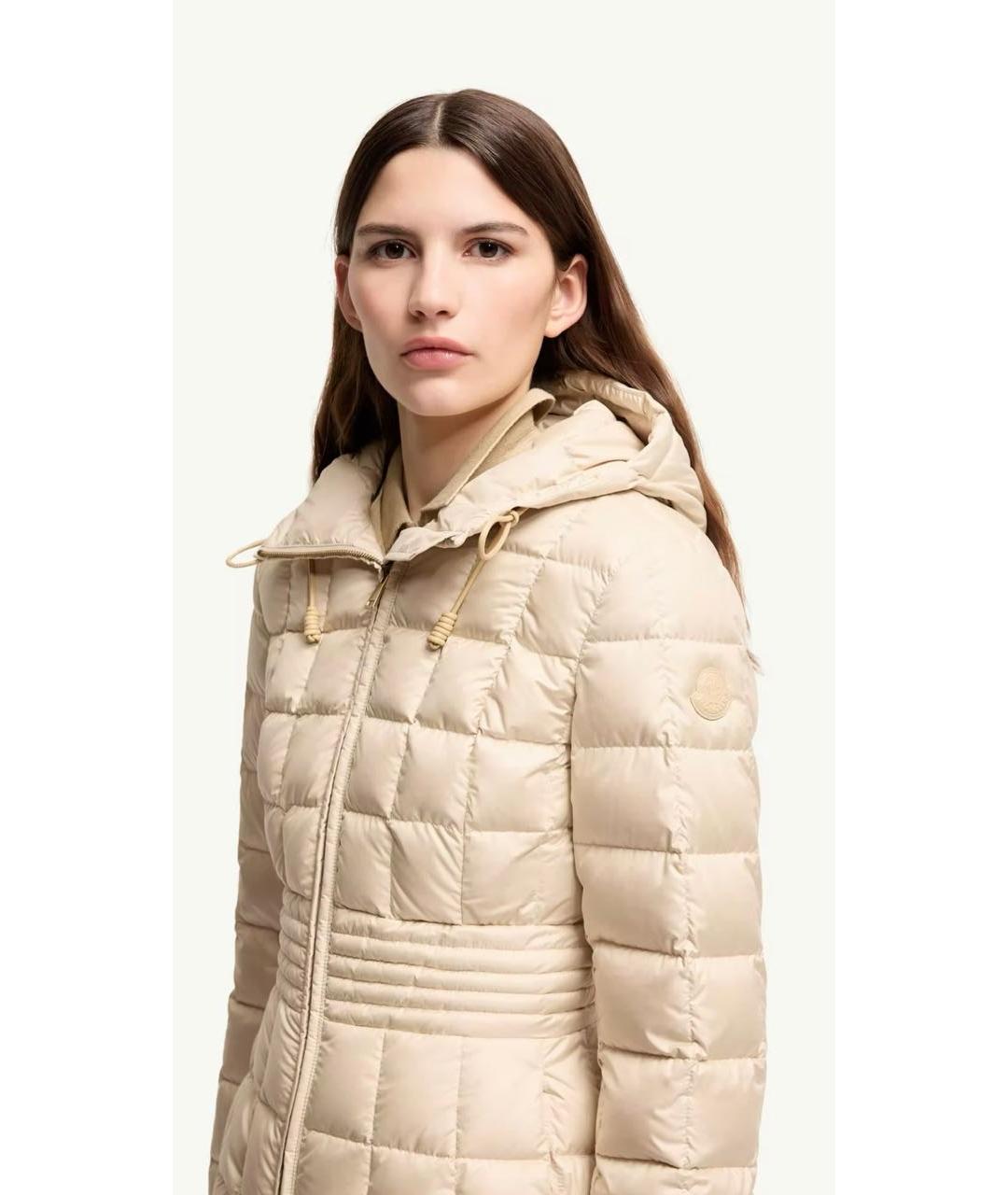 MONCLER Бежевая куртка, фото 5
