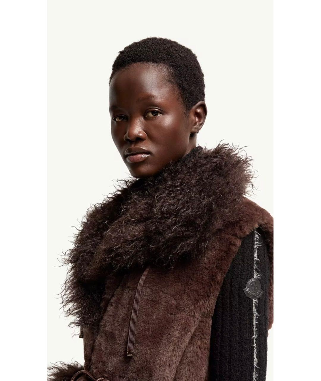 MONCLER Коричневая куртка, фото 5