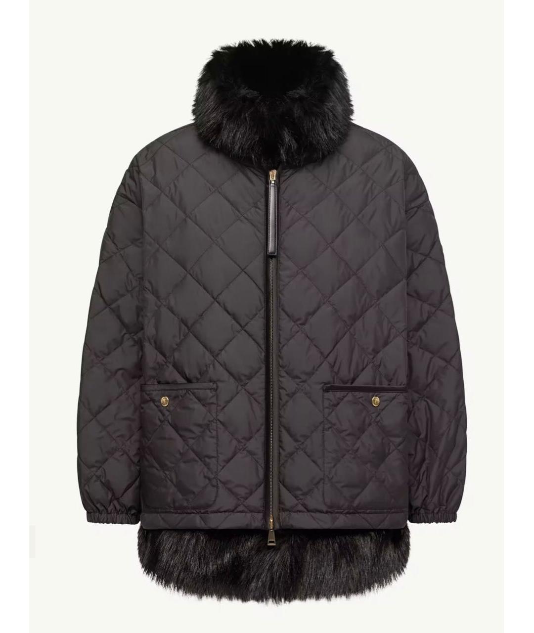 MONCLER Черная куртка, фото 7