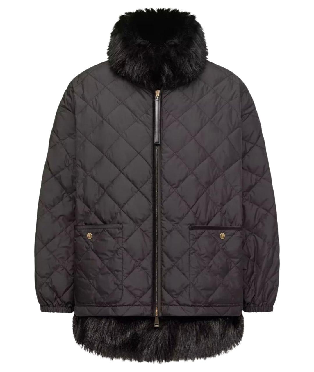 MONCLER Черная куртка, фото 1