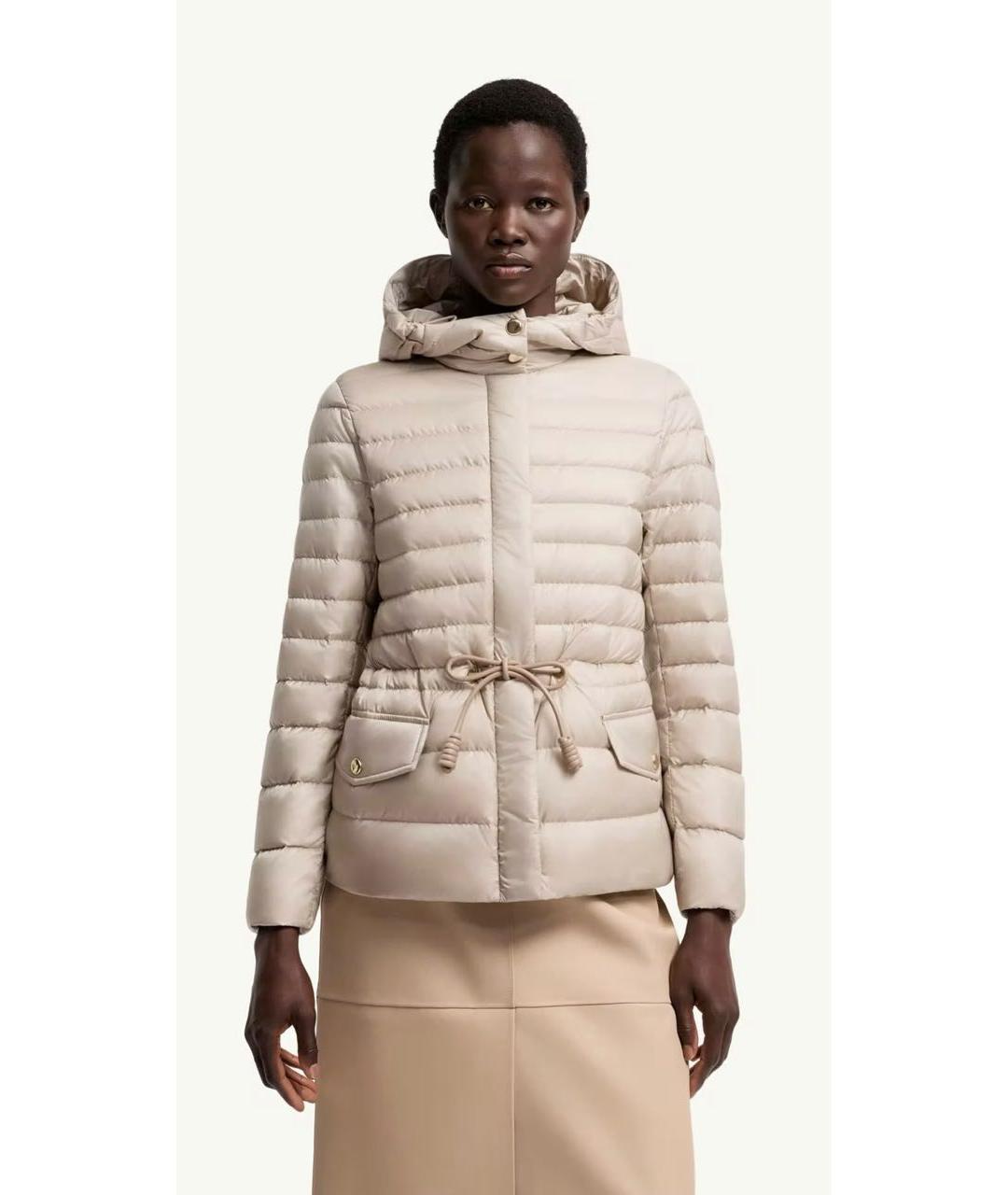 MONCLER Бежевая куртка, фото 2
