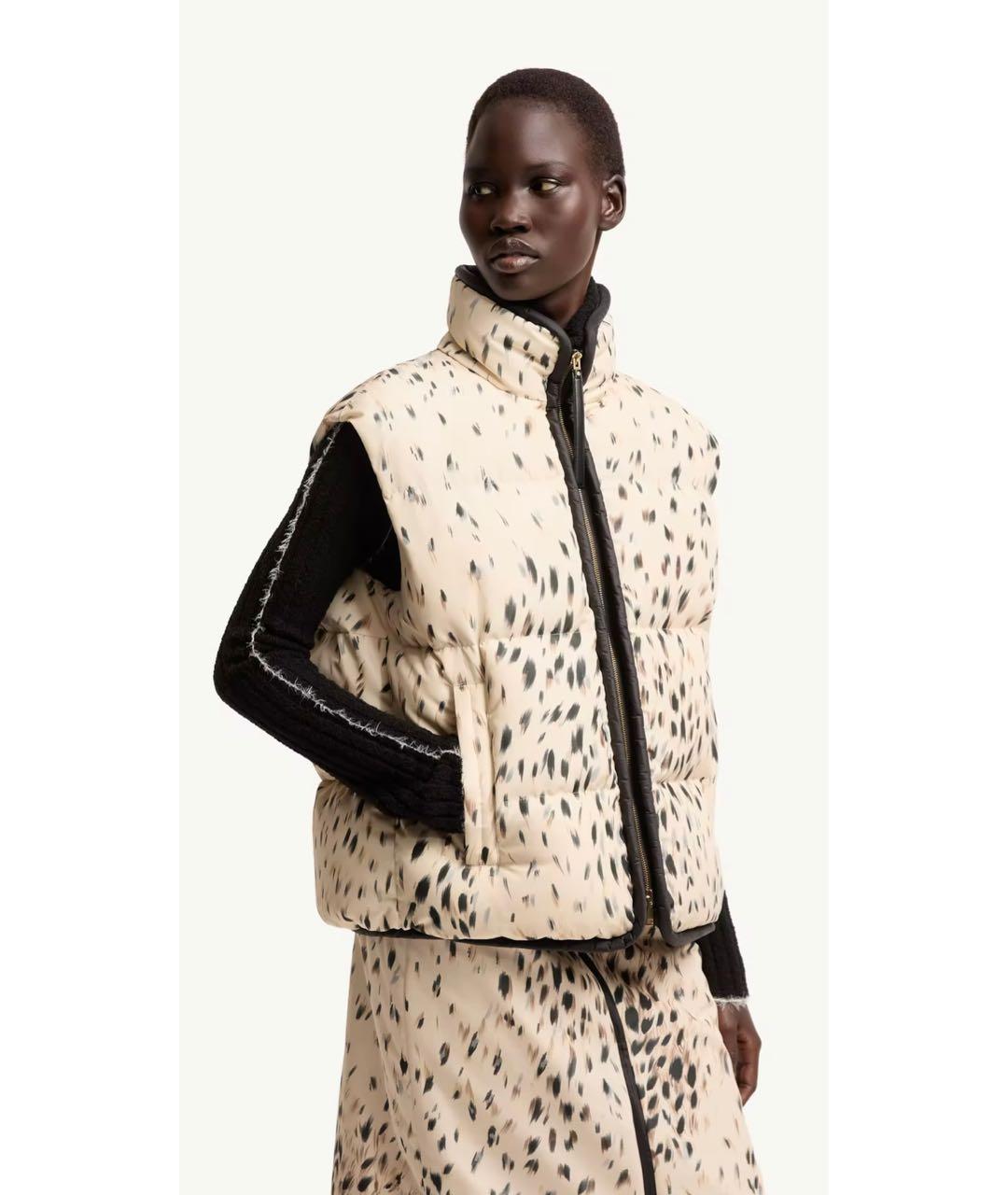 MONCLER Бежевая куртка, фото 4
