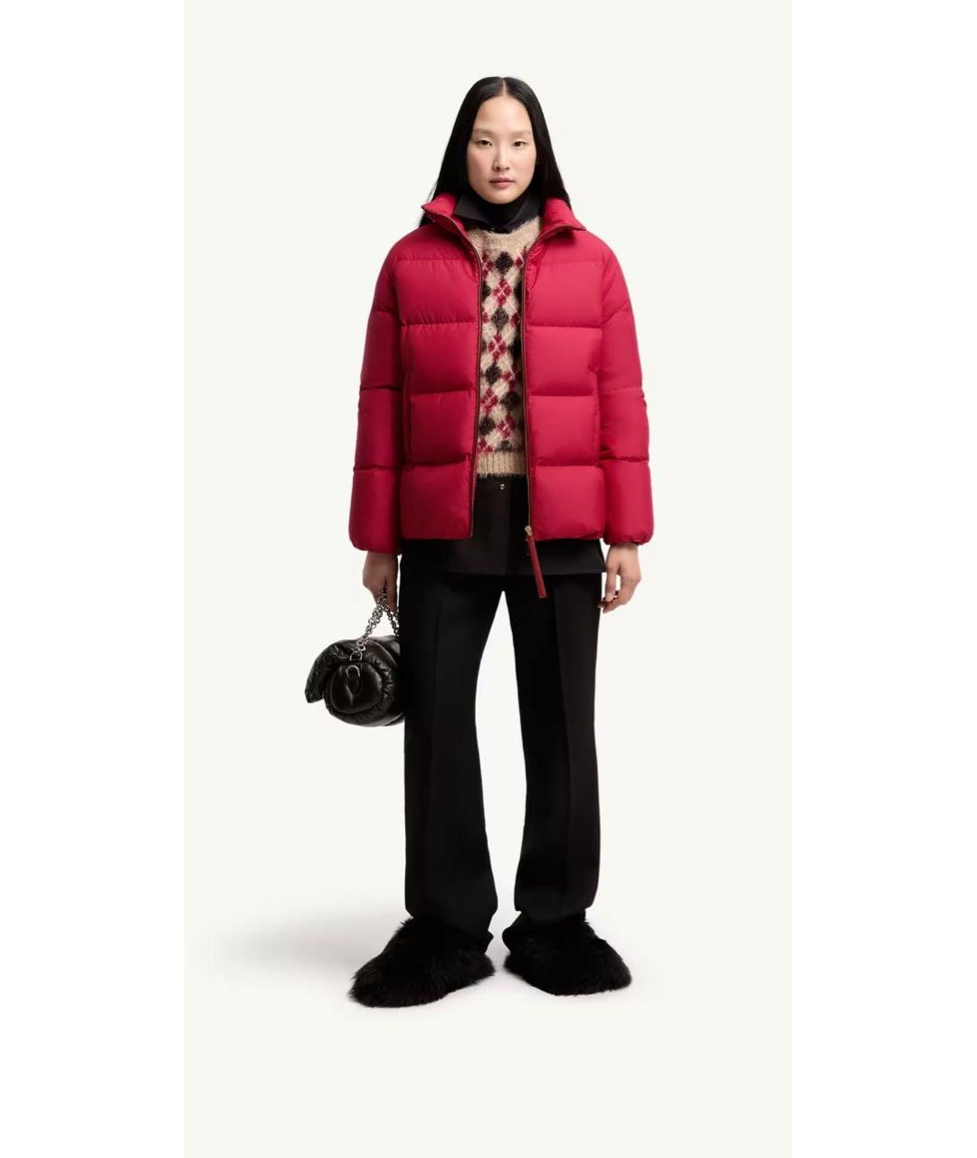 MONCLER Красная куртка, фото 6
