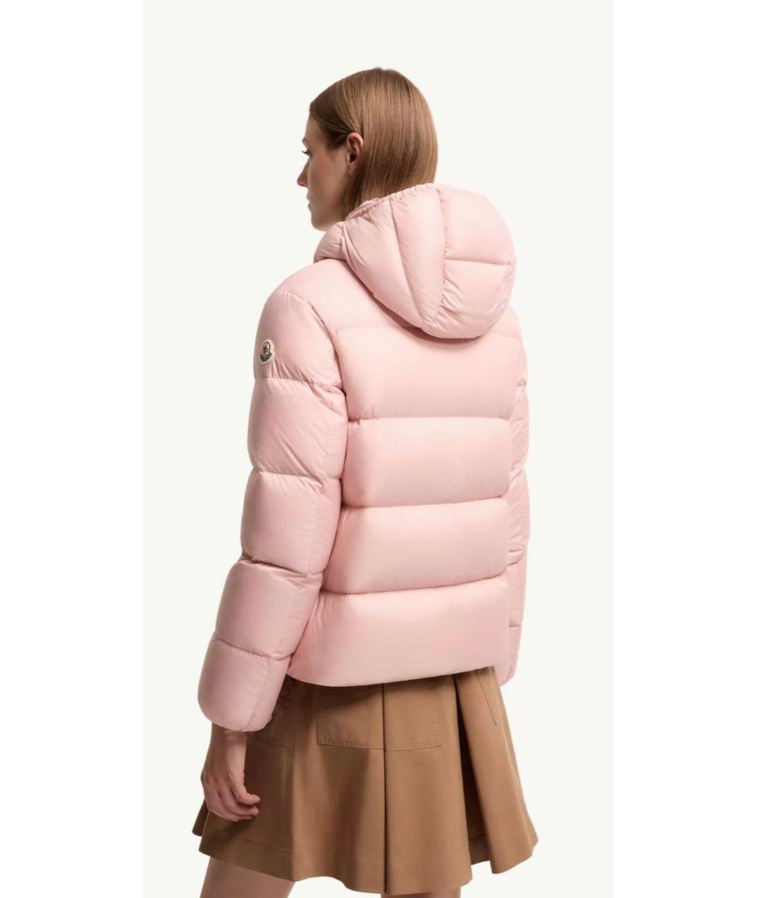 MONCLER Розовая куртка, фото 3