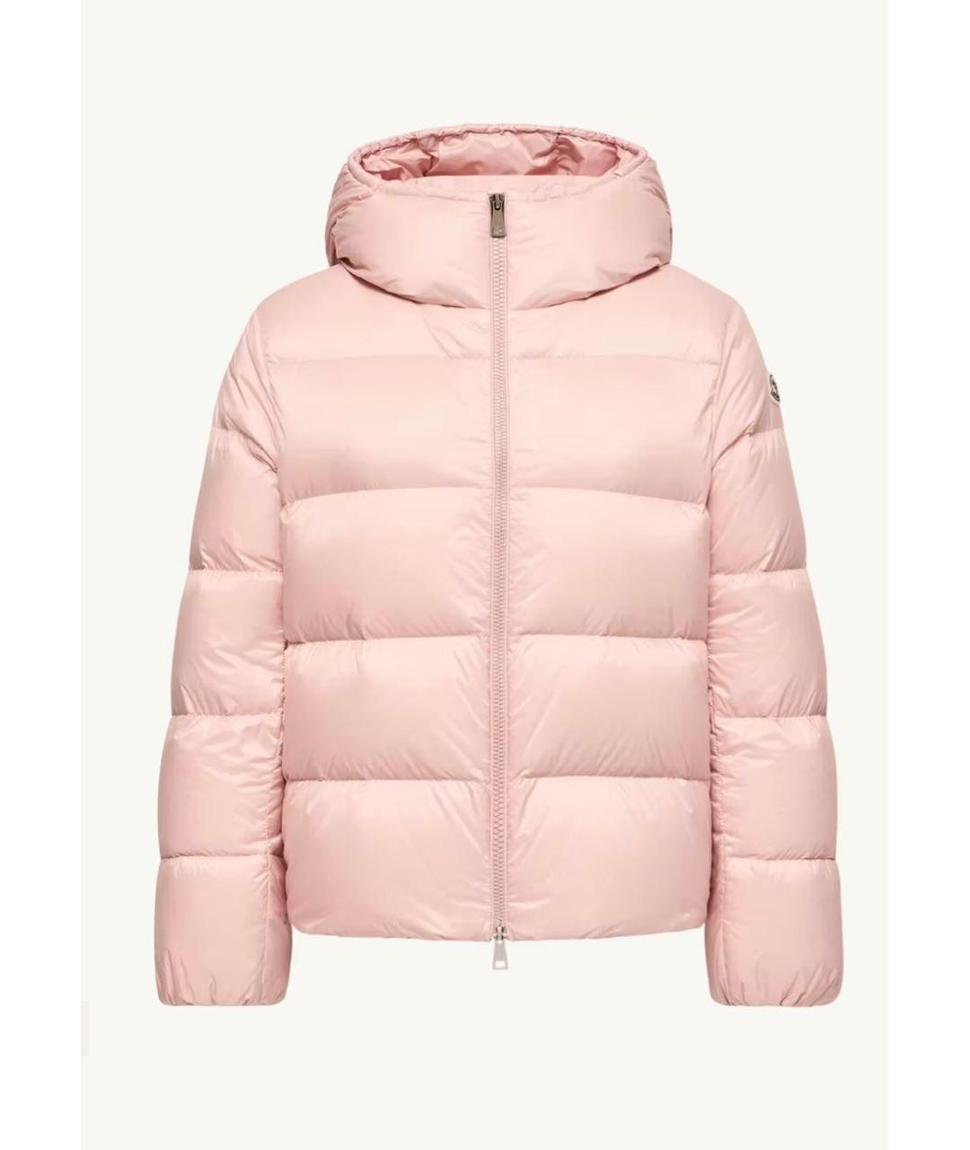 MONCLER Розовая куртка, фото 6