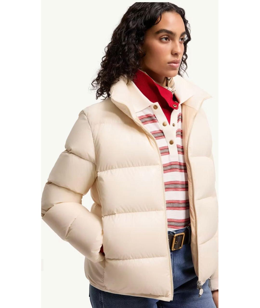MONCLER Бежевая куртка, фото 4