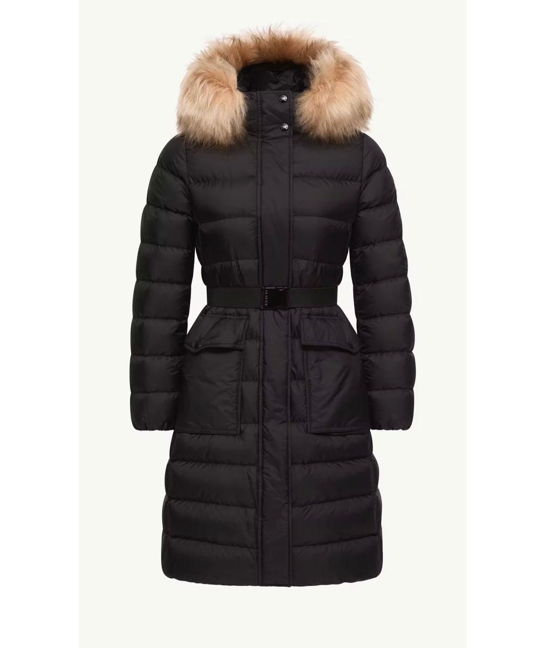 MONCLER Черный пуховик, фото 6