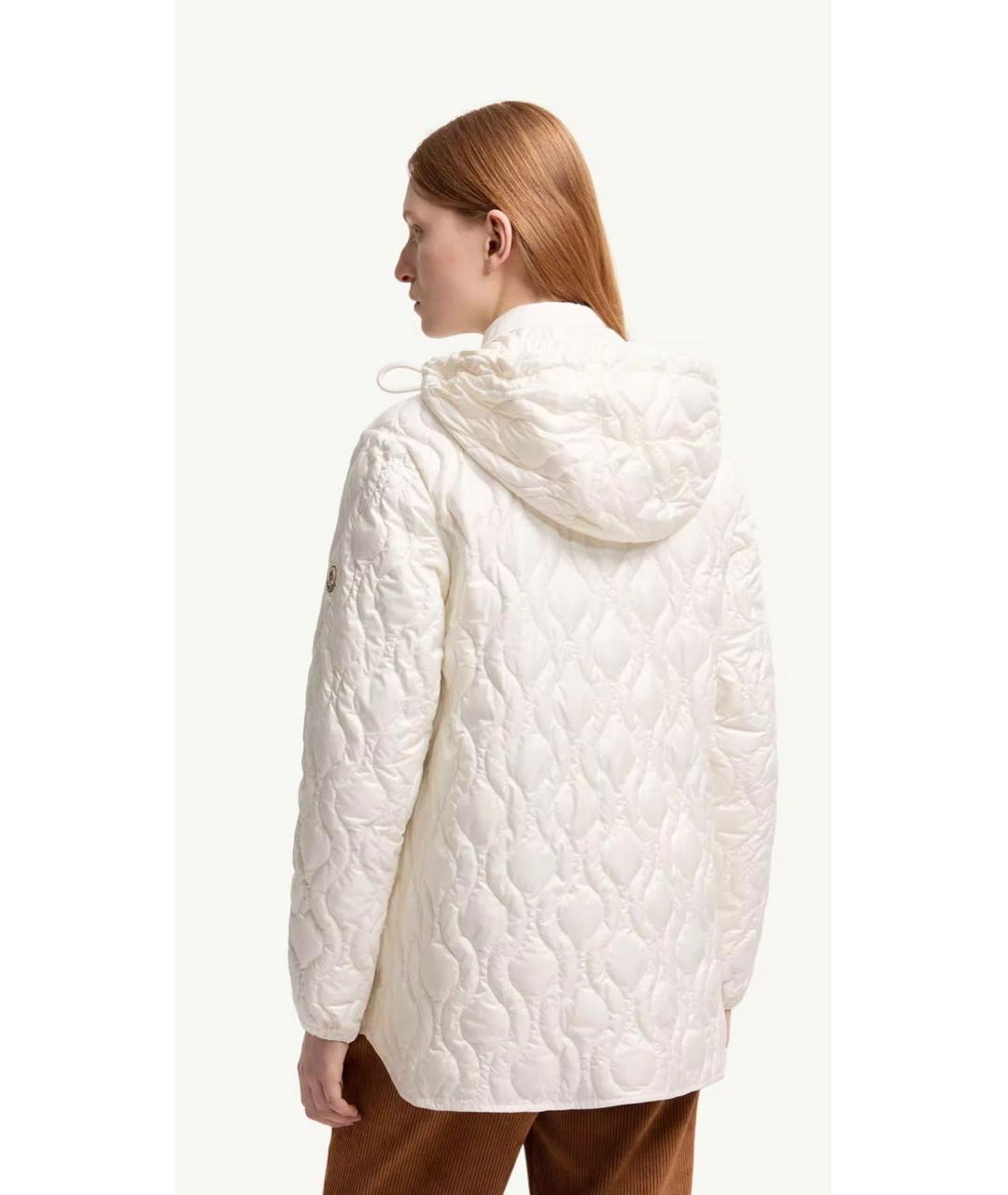 MONCLER Белая куртка, фото 3