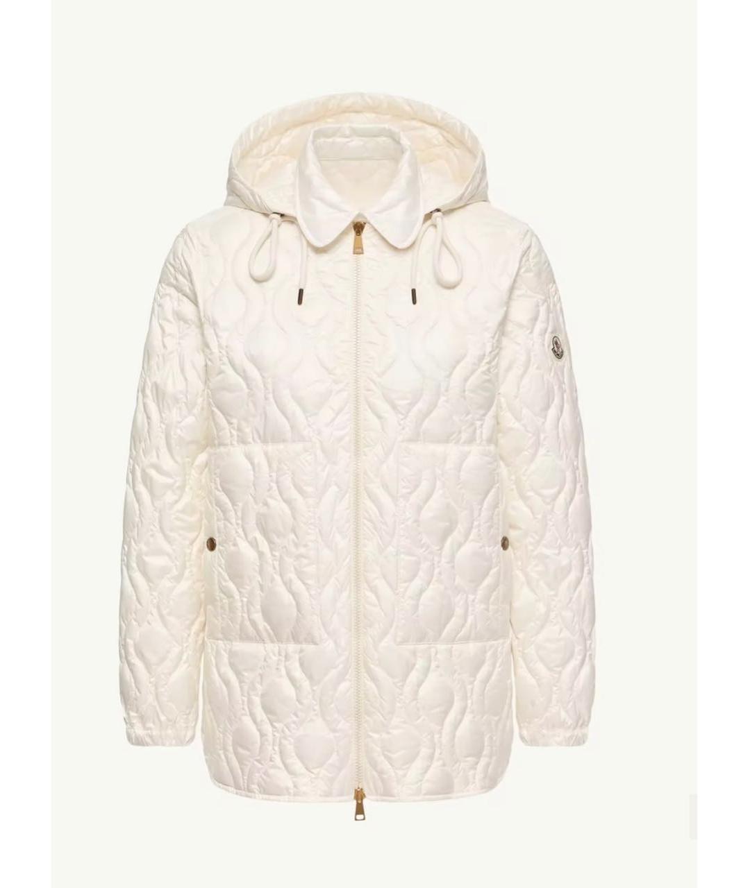 MONCLER Белая куртка, фото 6