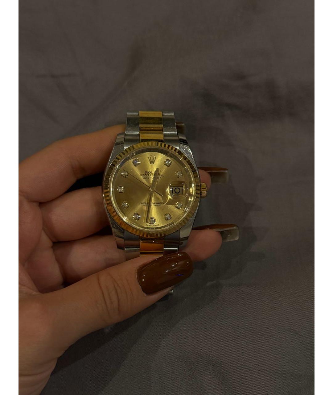 ROLEX Золотые часы из желтого золота, фото 5