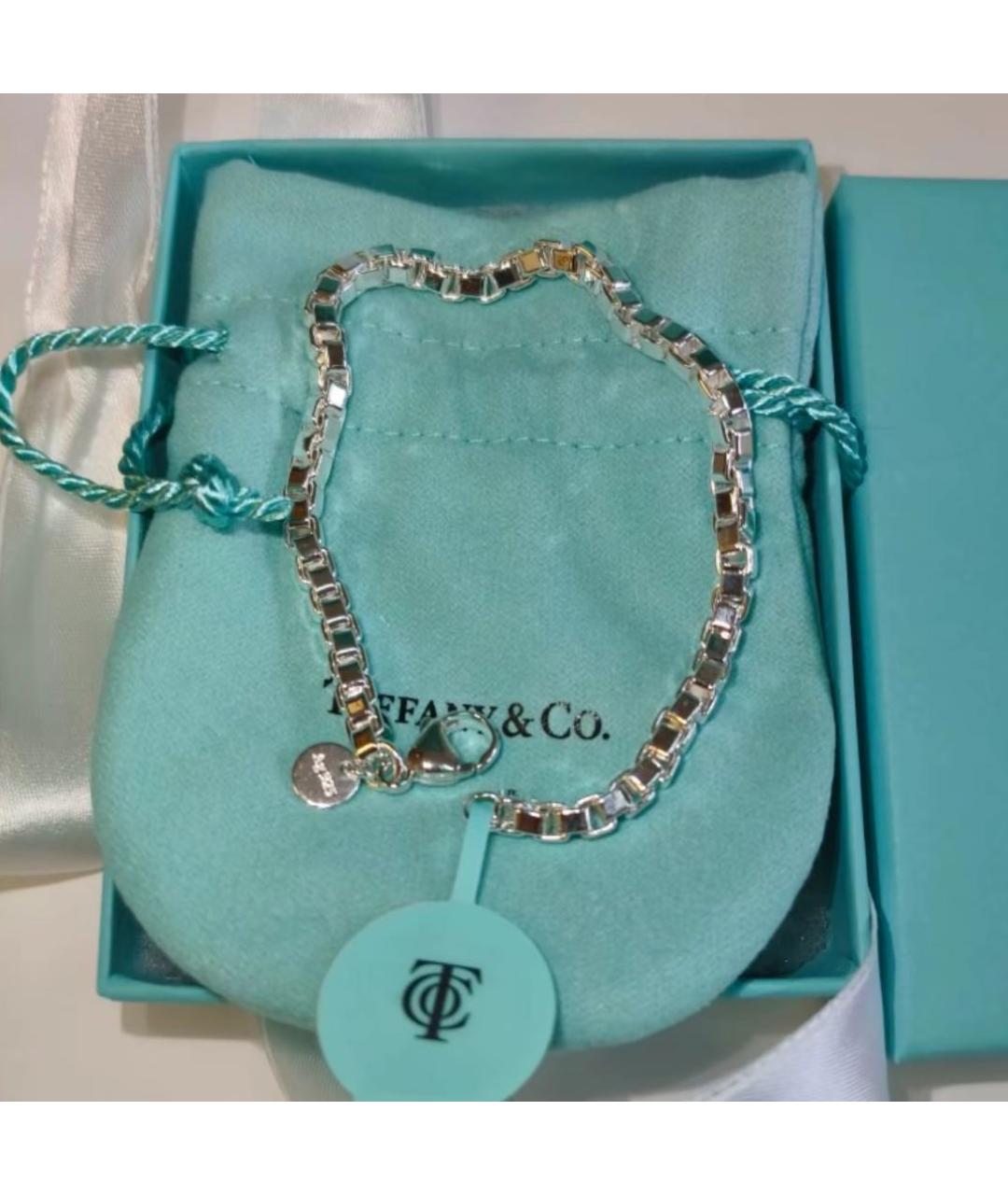 TIFFANY&CO Серебряный серебряный браслет, фото 4